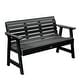 preview thumbnail 4 of 27, Highwood Weatherly Eco-Friendly 4-foot Garden Bench - N/A Black