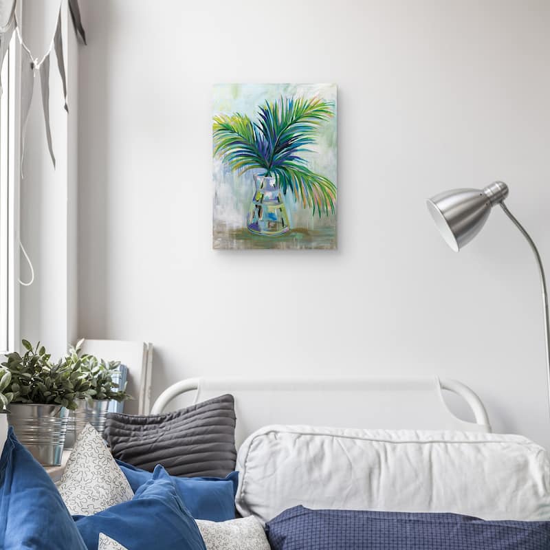 Palm Leaves I Canvas Art Print