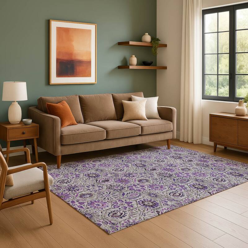 Premium Washable Super Soft Traditional Farmhouse Mayfield Rug