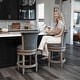 preview thumbnail 40 of 109, Maven Lane 26" Pullman Swivel Counter Height Kitchen Stool