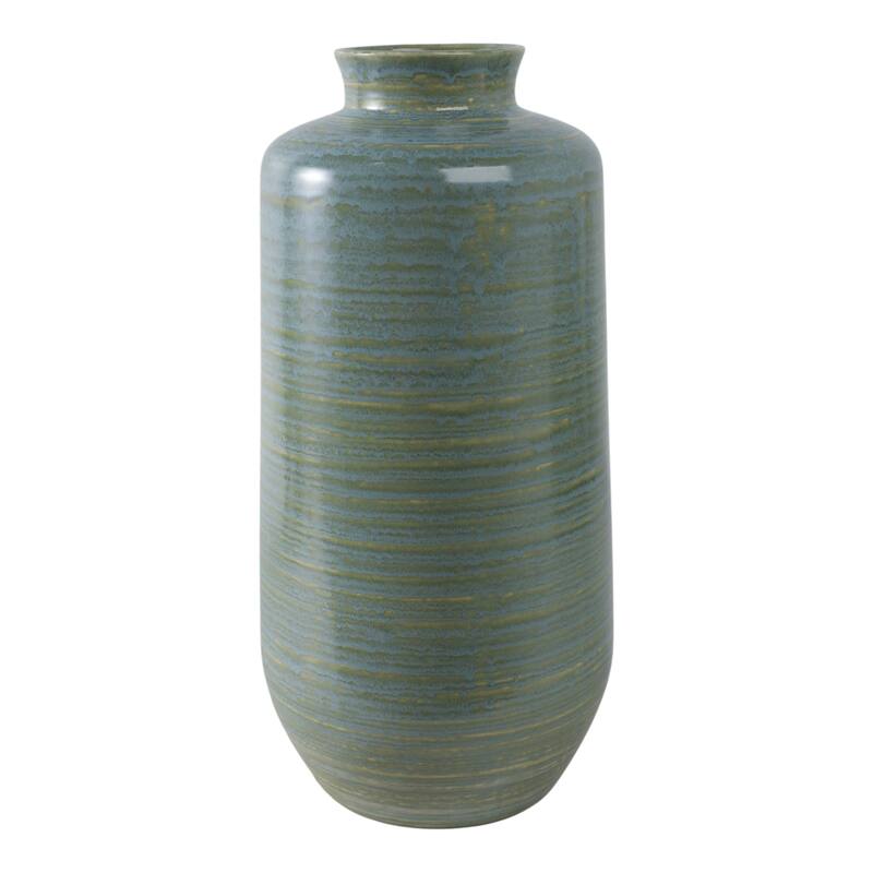 Decorative Vase - Green Ceramic Minimalist