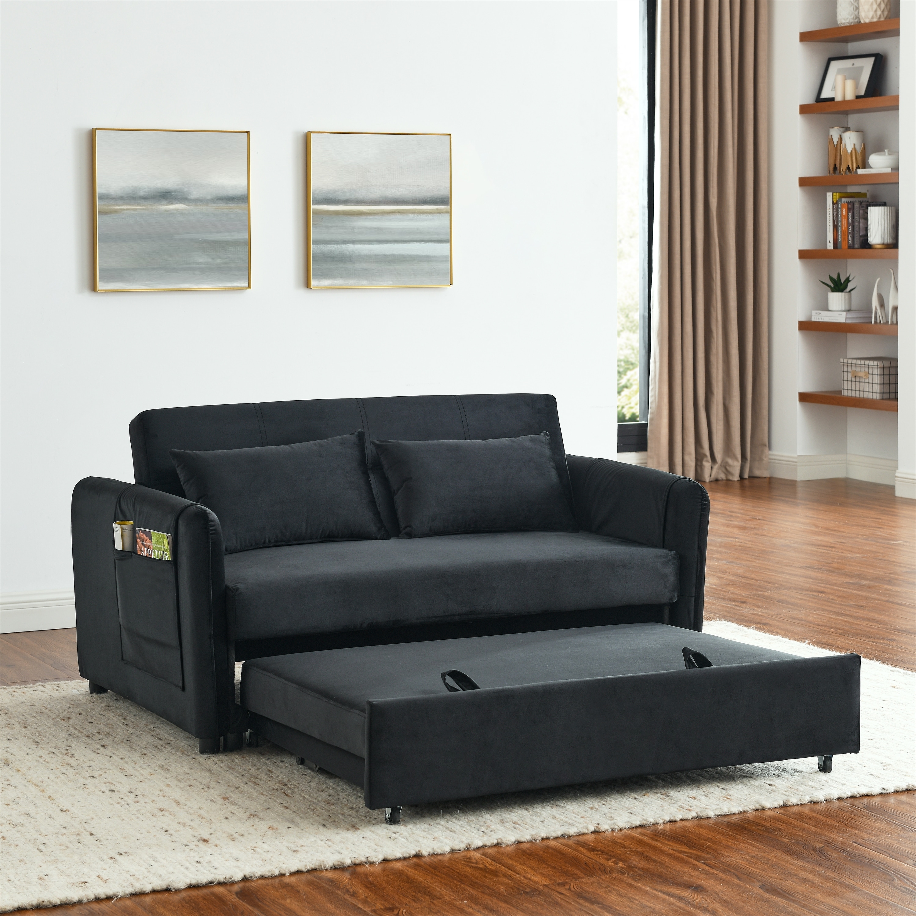 Full size pull out sofa bed sale
