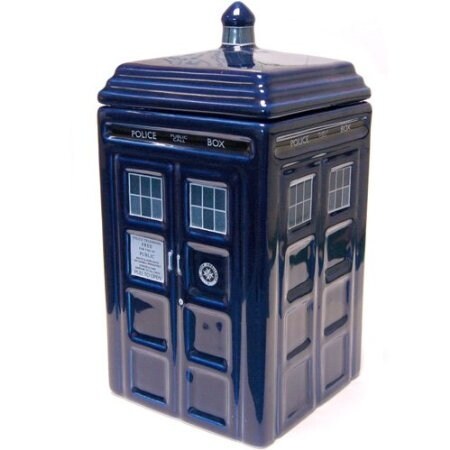 Doctor Who Tardis Ceramic Cookie Jar - Multi
