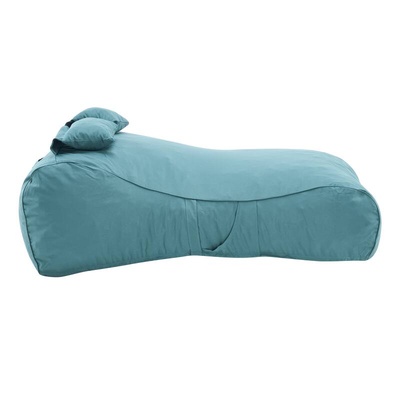 Christopher Knight Home - Lemoore Casual Outdoor Upholstered Bean Bag Daybed