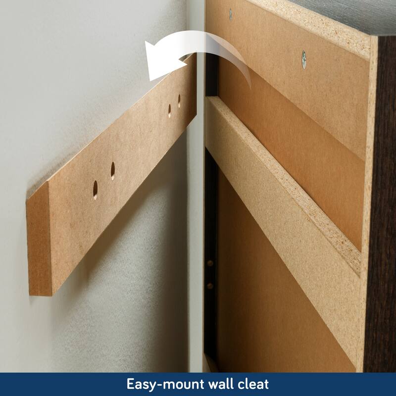 Wall Cabinet,File Cabinet , Office Storage Cabinet Brown finish