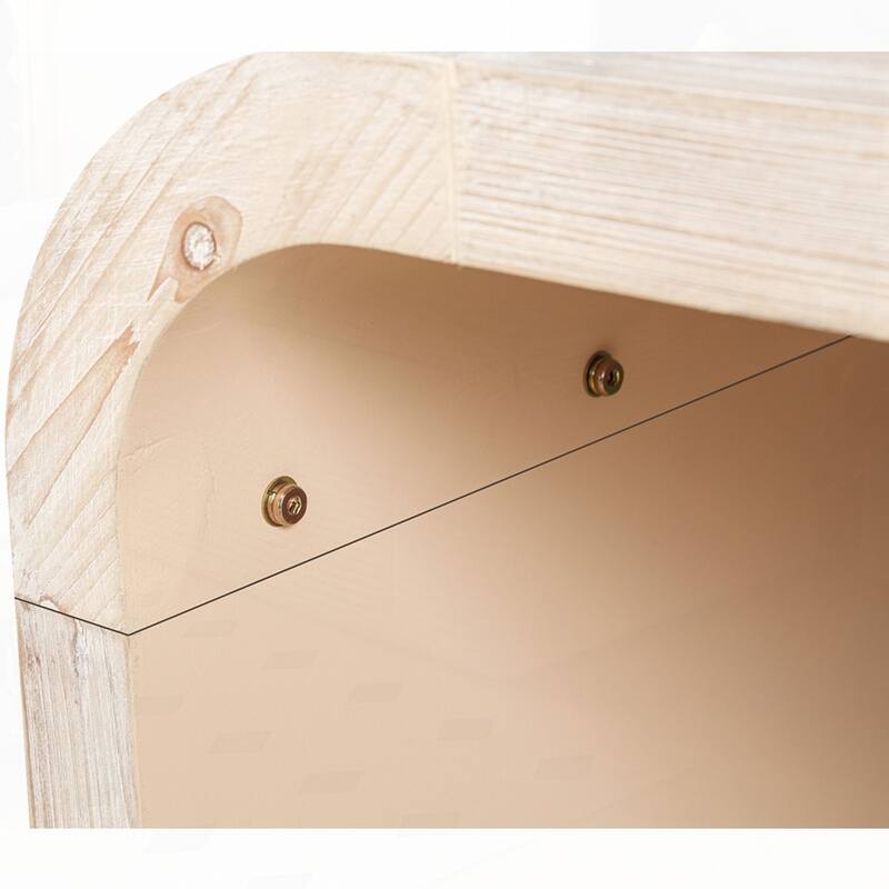 Curved Art Deco Design Vintage Crafts Coffee Table
