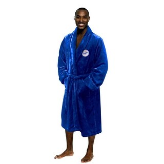 MLB Los Angeles Dodgers Men's L/XL Silk Touch Robe - Bed Bath & Beyond ...