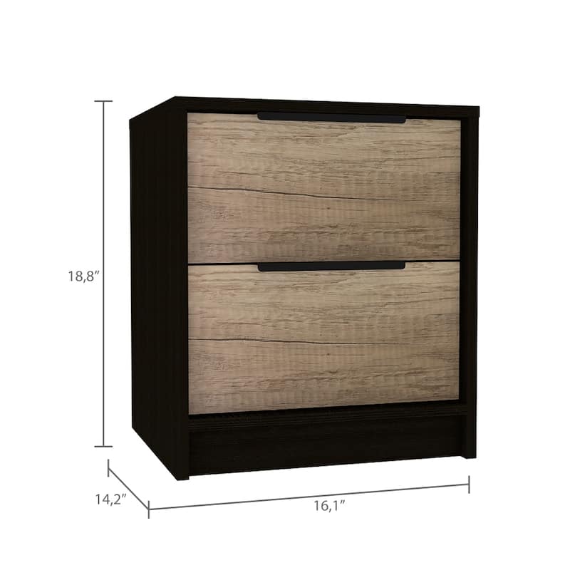 Cannon 2-Drawer Nightstand