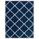 preview thumbnail 81 of 127, SAFAVIEH Amherst Irma Modern Rug 10' x 14' - Navy/Beige - Rectangle
