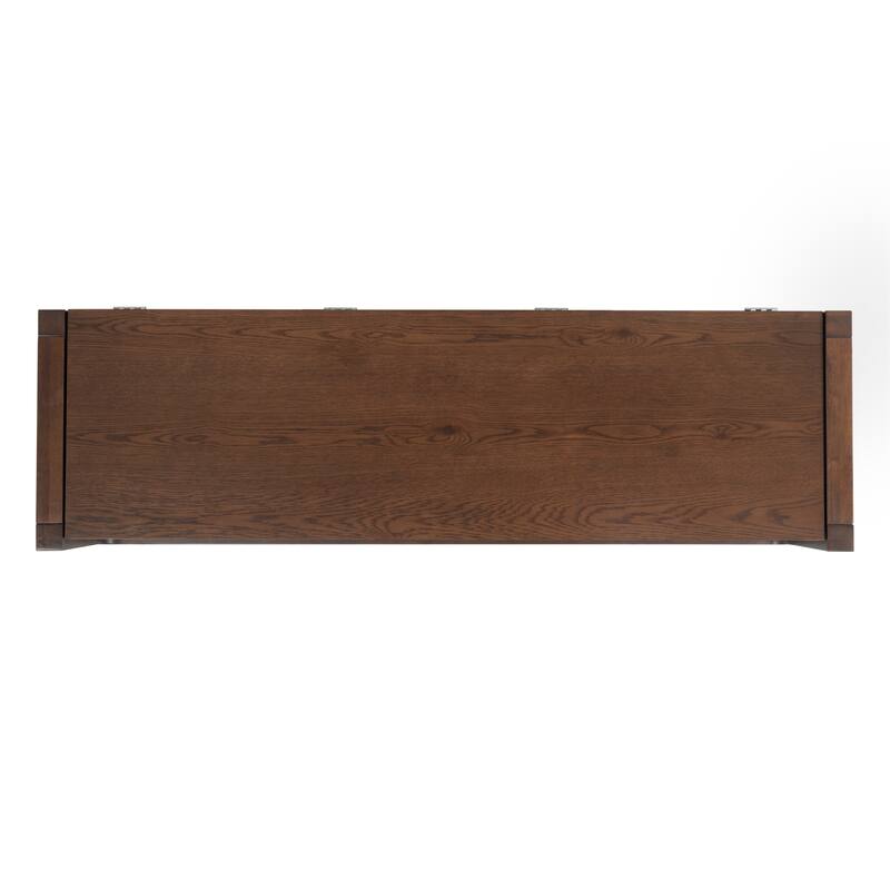 SAFAVIEH Couture Tyrell Wood Storage Bench - 60"W x 18"D x 18"H