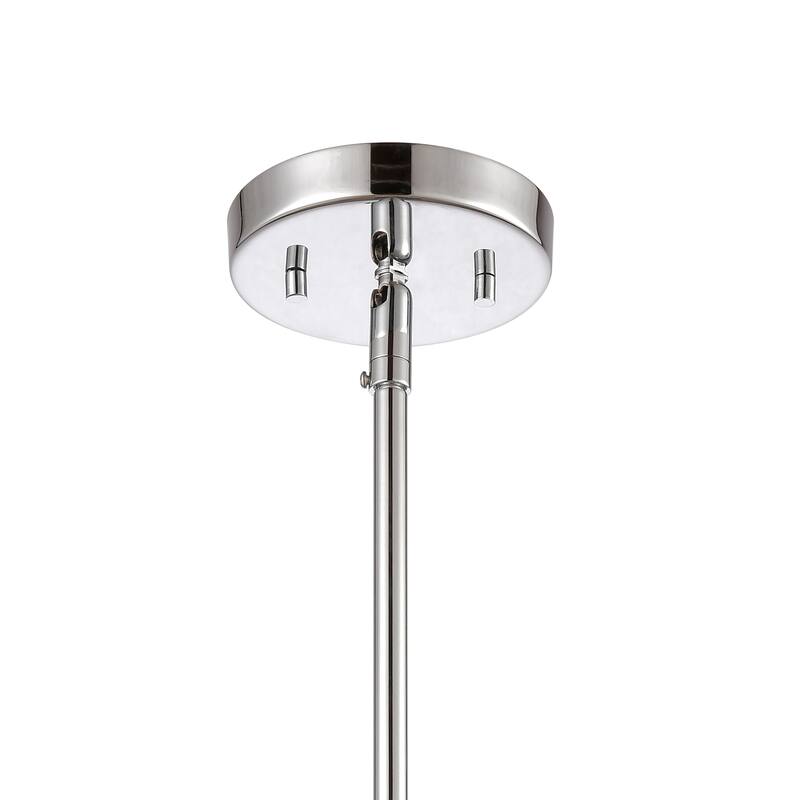 Oakland 4-inch Wide 1-Light Mini Pendant in Black - 4in W x 4in D x 8in H