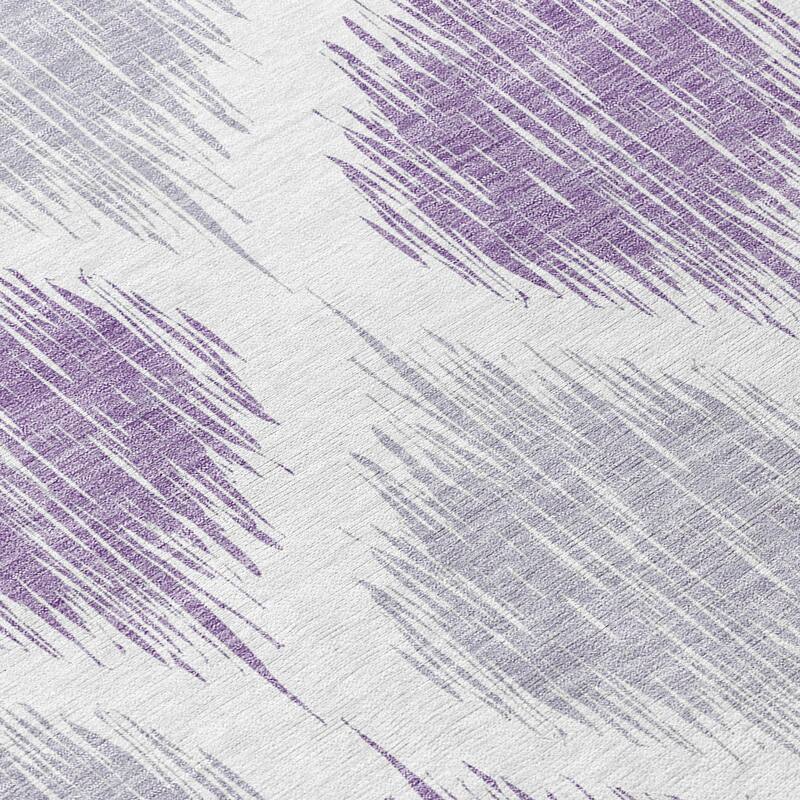 Machine Washable Indoor/ Outdoor Chantille Geo Contemporary Rug