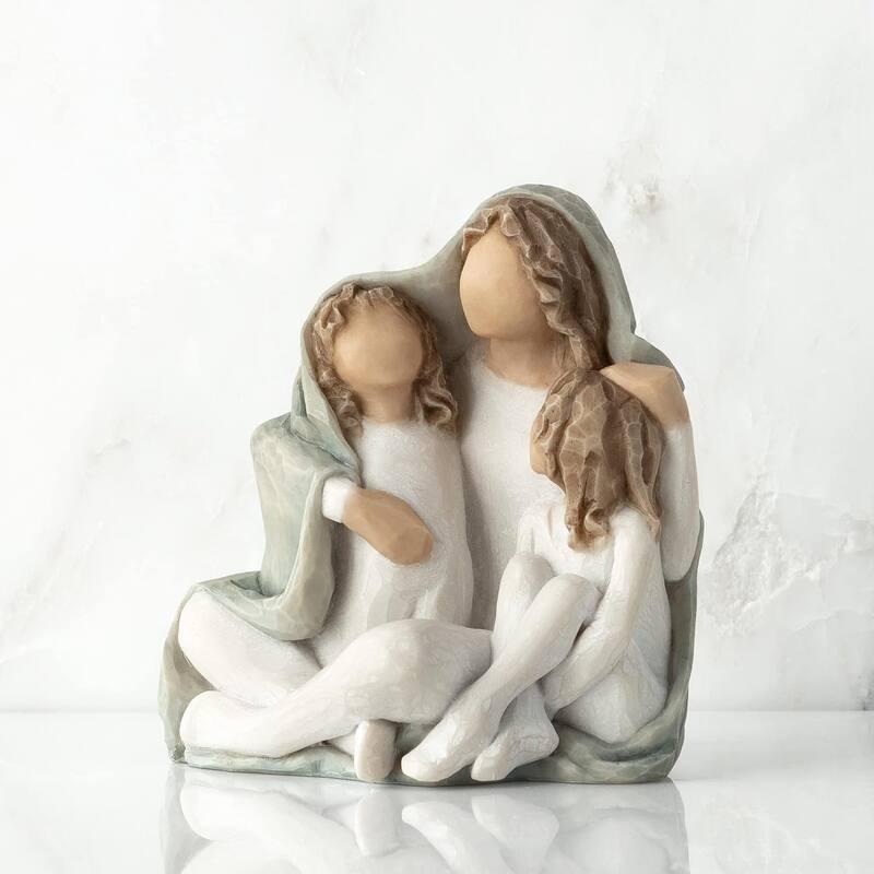 Willow Tree Cozy, Close Together, we Three, Loving Embrace from Mother, Figure