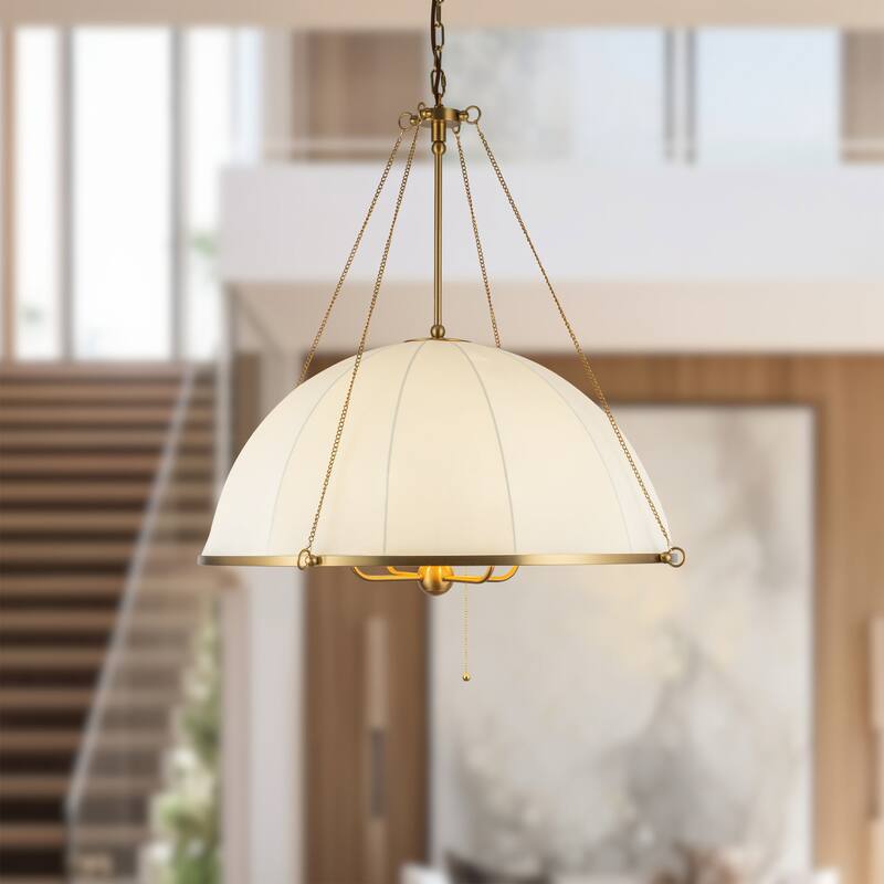 Alora Lighting CH661433 Crosby 4 Light 33" Wide Pendant