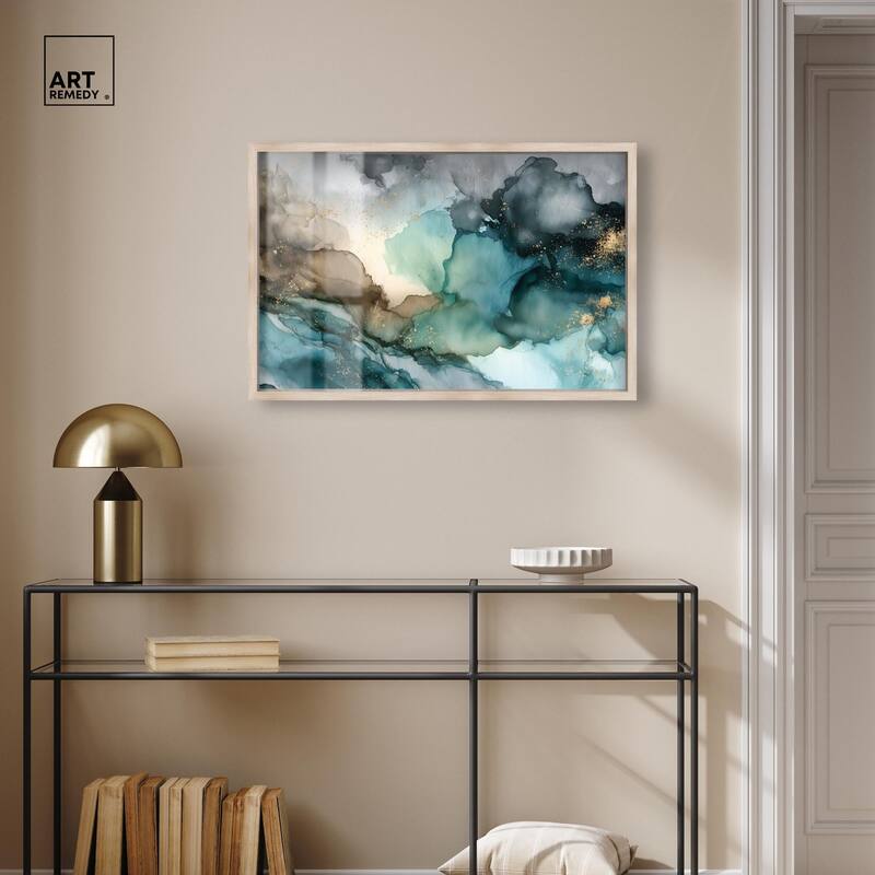 Veiled Inlet Shadowbox by Art Remedy