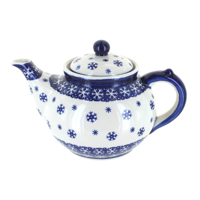 Blue Rose Polish Pottery C017 Manufaktura Teapot