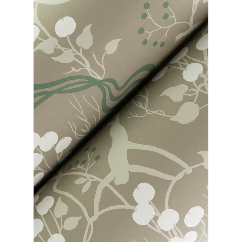 A-Street Prints Linden Stone Jungle Canopy Wallpaper