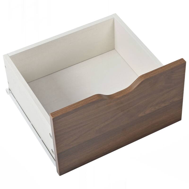 Farmhouse Kitchen Island with Drop Leaf, Kitchen Storage Island with Barn Door, Power Outlet, Rolling Kitchen Cart on Wheels - White