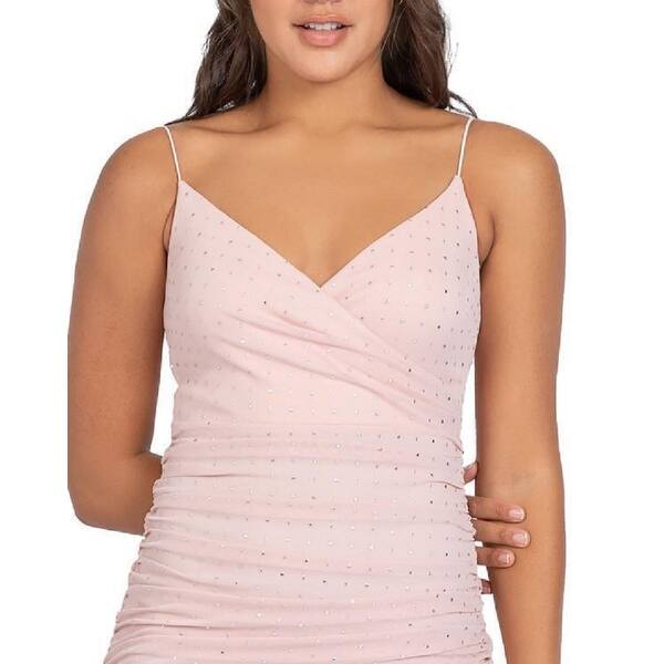B Darlin Junior's Sparkle Dot Ruched Dress Pink Size 12 - Bed Bath & Beyond - 40629176 B Darlin Junior's Sparkle Dot Ruched Dress Pink Size 12 - Bed Bath & Beyond - 40629176
