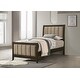 preview thumbnail 17 of 30, Wilkes 51-inch Upholstered Bed Dark Cocoa