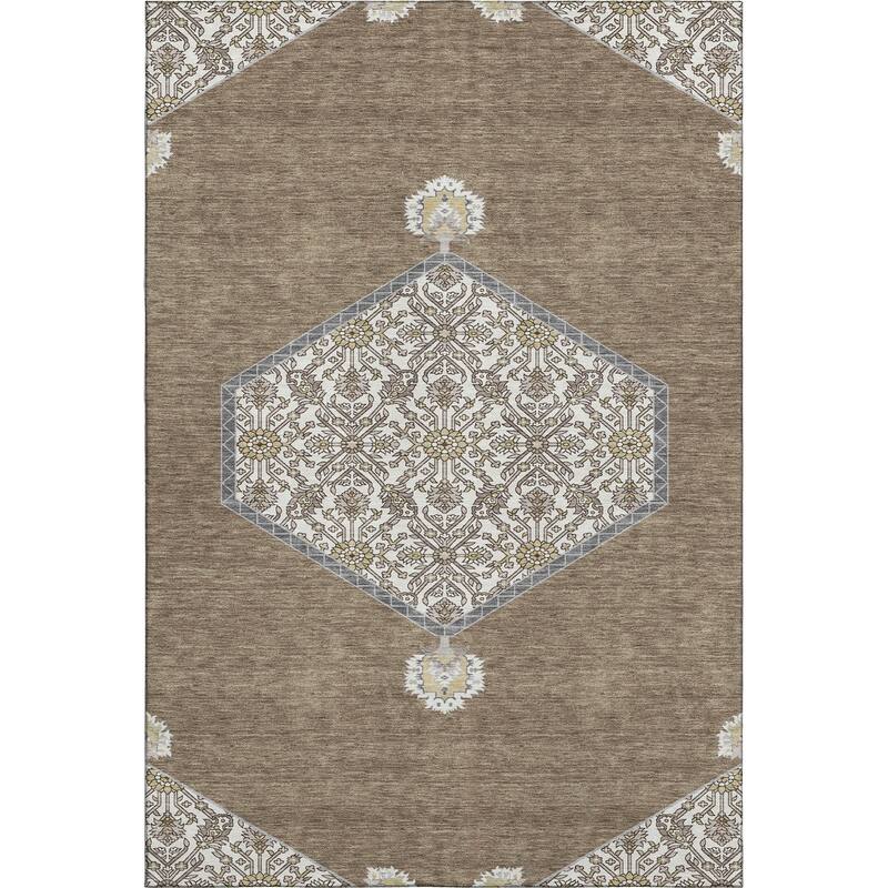 Premium Washable Super Soft Traditional Global Mayfield Rug