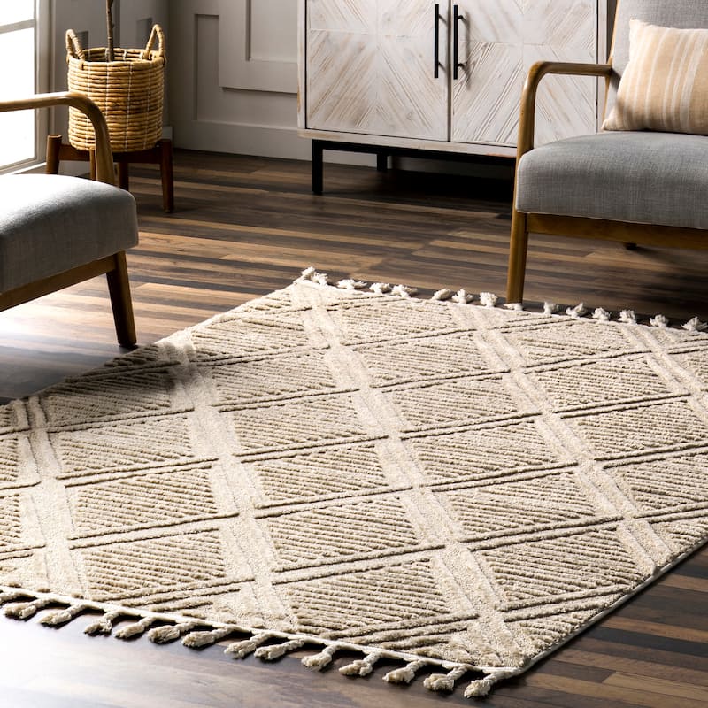 Balboa Textured Tile Area Rug