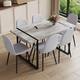 Option Light Grey-6 Chairs