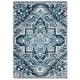 preview thumbnail 4 of 9, SAFAVIEH Vintage Hamadan Oceane Rug 4' x 6' - Blue/Ivory - Rectangle