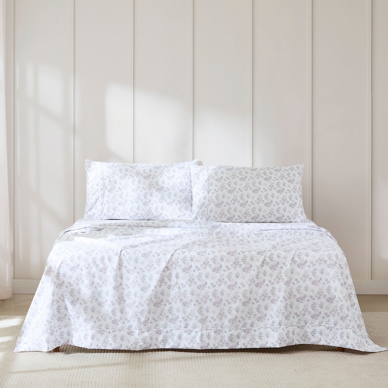 Lush Decor Suzette Pink Sheet Set