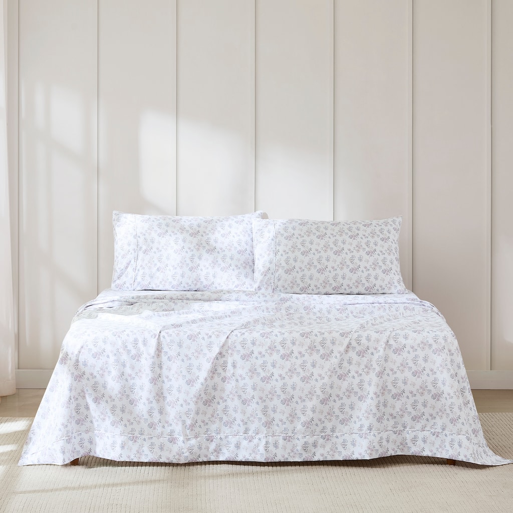 Lush Decor Suzette Pink Sheet Set