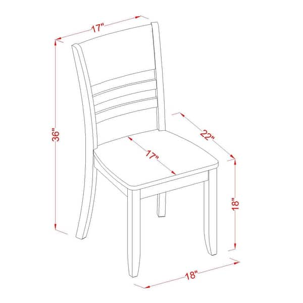 5piece Small Dining Table Set Includes a Kitchen Table and 4
