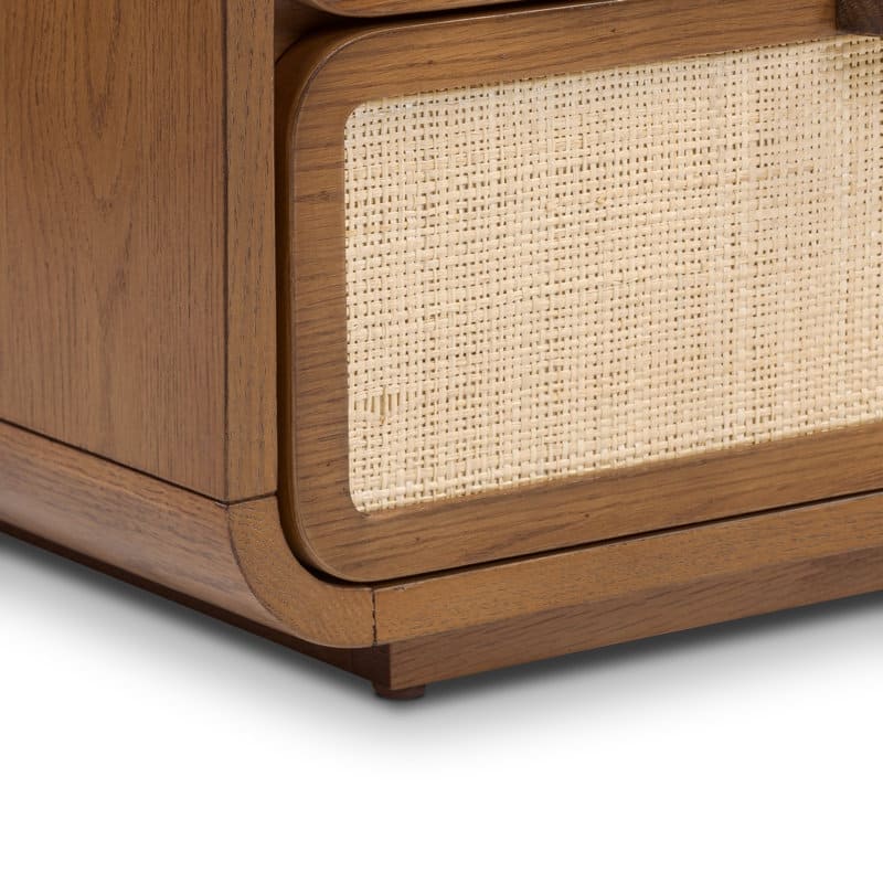 Poly & Bark Neva Nightstand in Reposado Oak