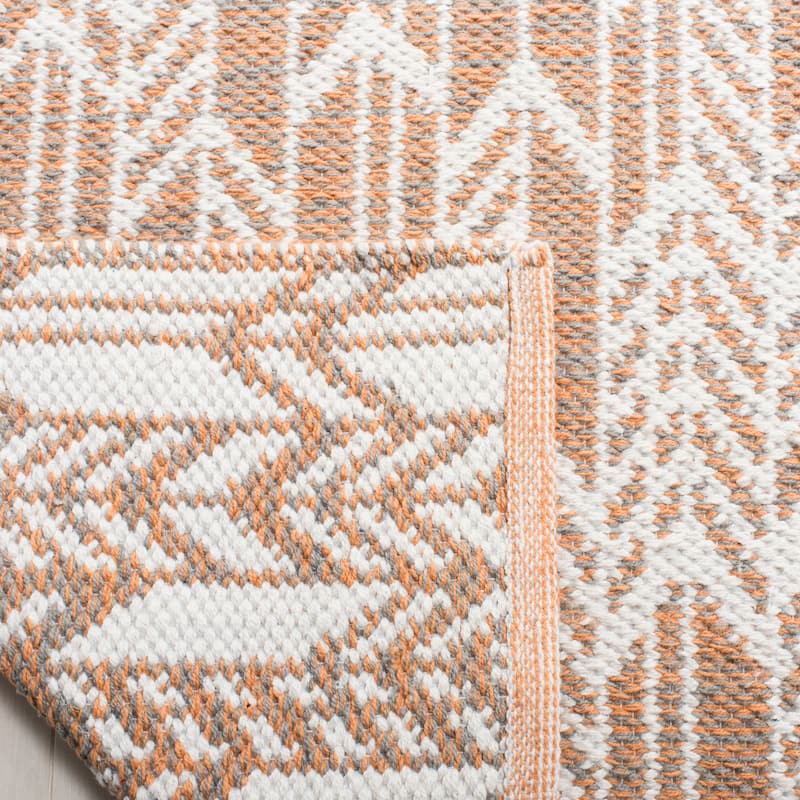 SAFAVIEH Handmade Flatweave Montauk Sjan Casual Cotton Rug
