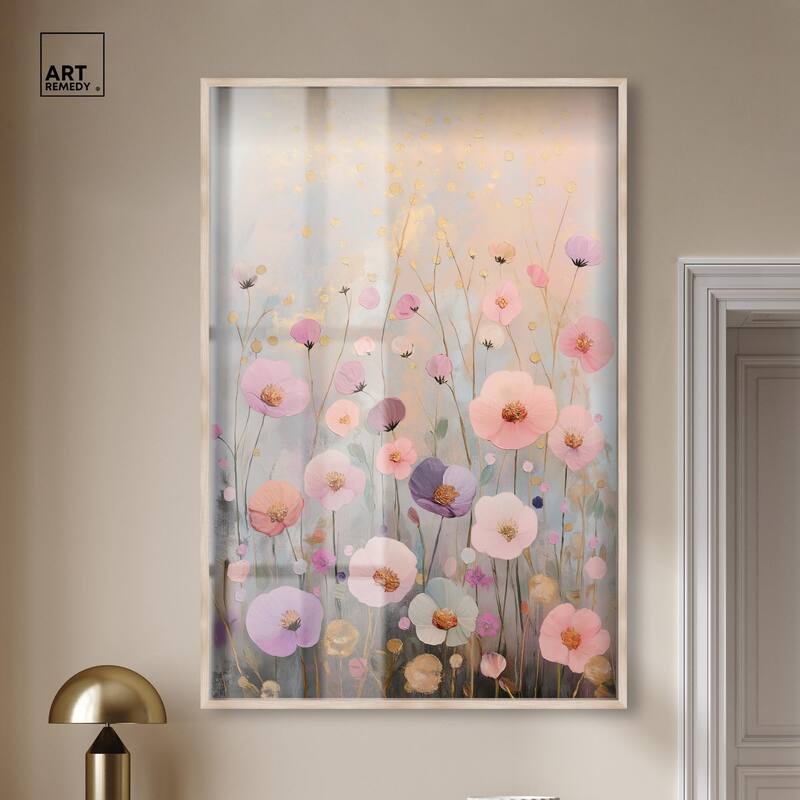 Tiny Blooms II Shadowbox by Art Remedy