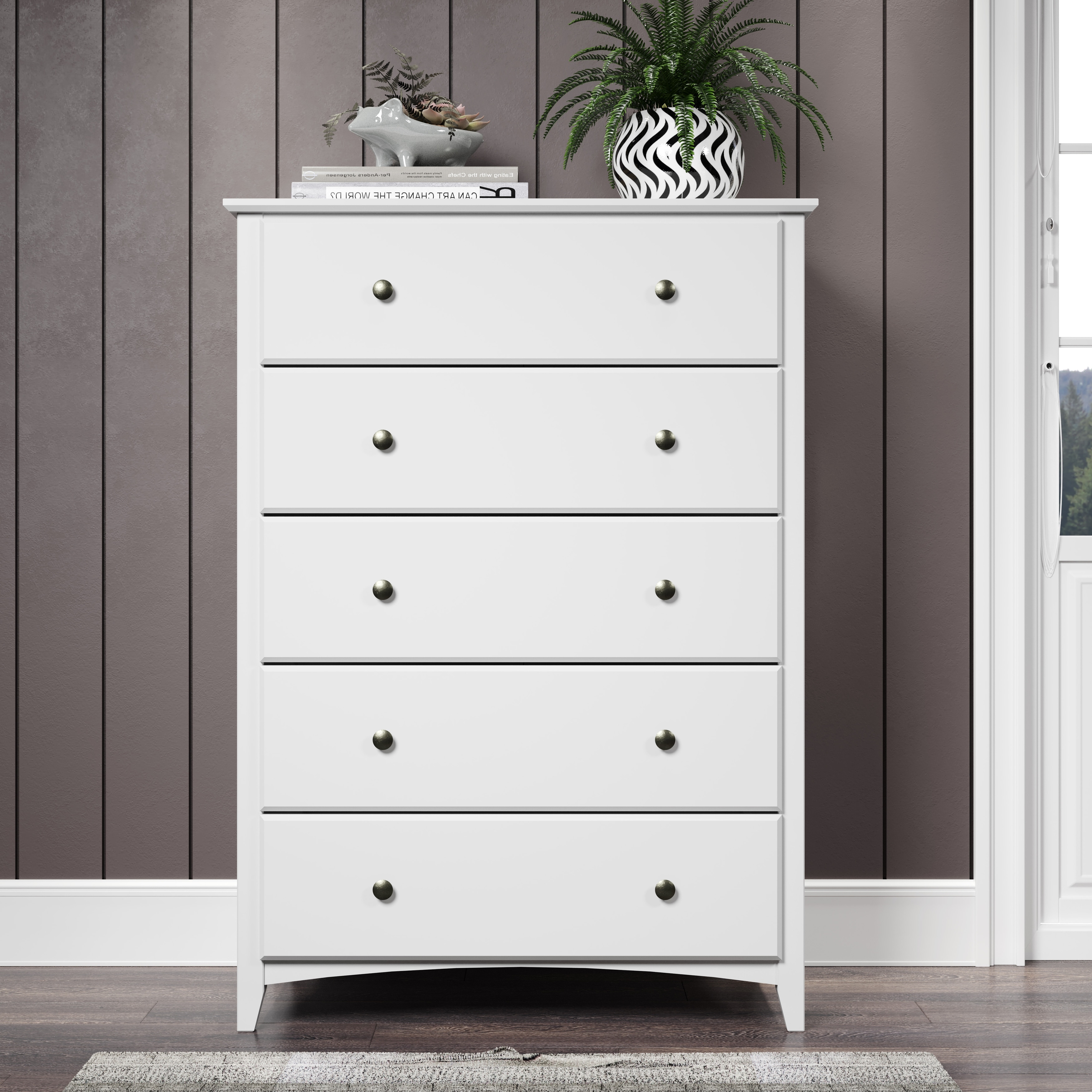 Shaker Style 5 Drawer Chest
