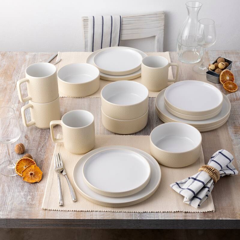 Noritake Colortex Stone Set Of 4 Stax Salad Plates, 7-1/2"
