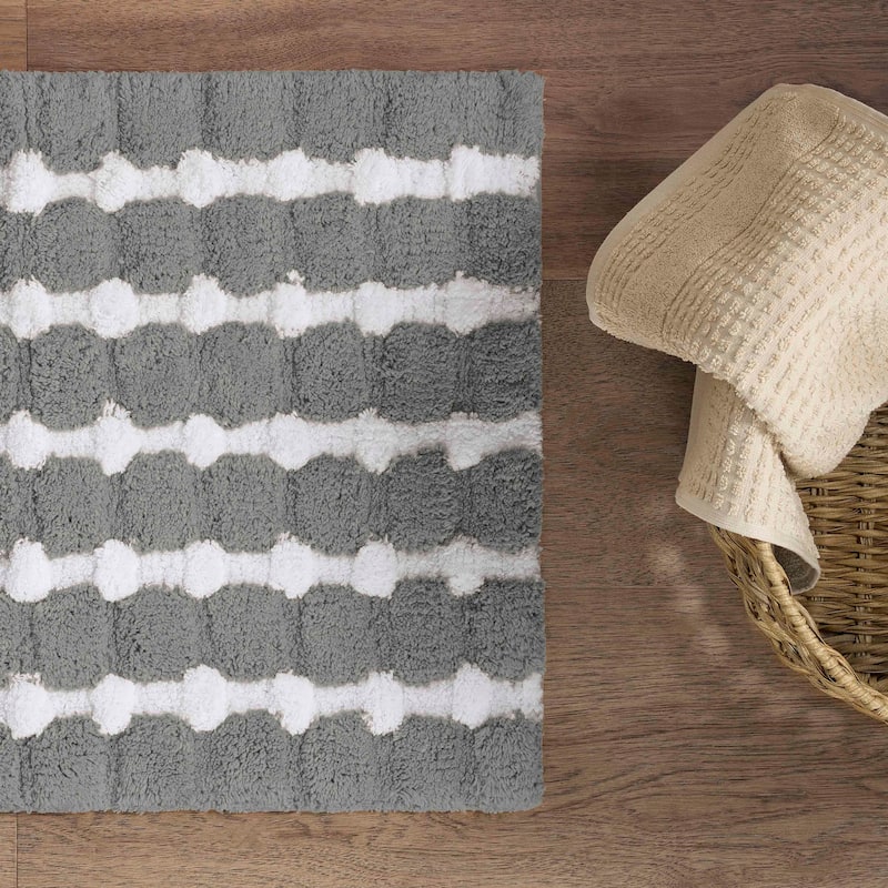 Martex Expression Sculpted Bath Rug Soft and Durable