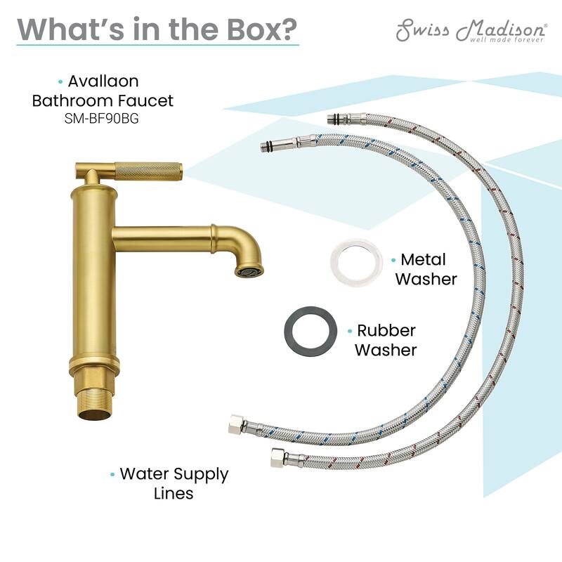 Avallon Single Hole, Single-Handle Sleek, Bathroom Faucet