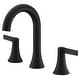 preview thumbnail 4 of 31, Ultra Faucets Nita Collection Two-Handle Widespread Lavatory Faucet Matte Black UF56607