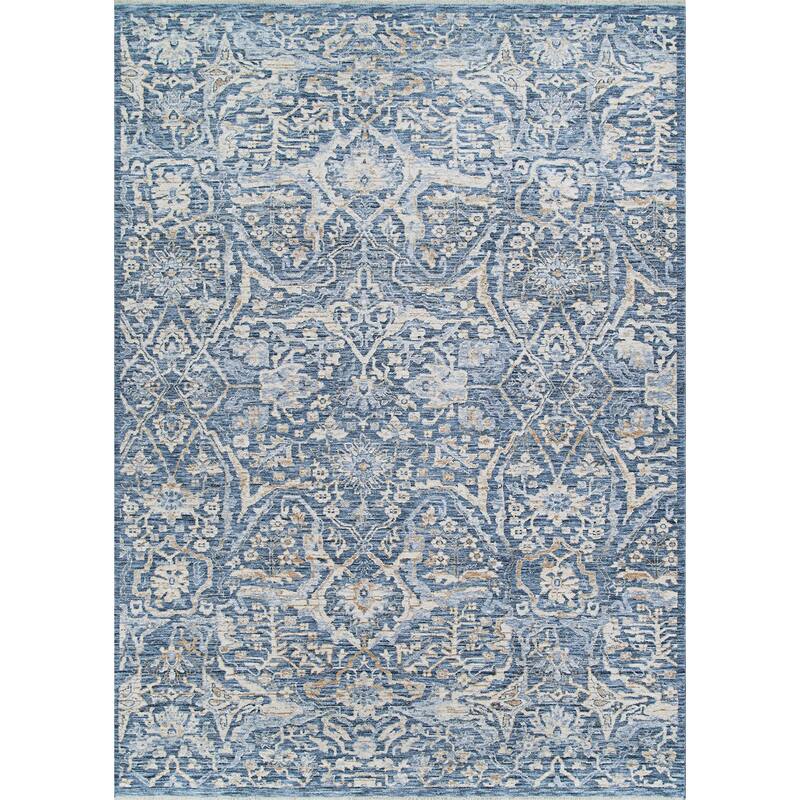 La Mode Bella Area Rug - 2' x 3'7" - Blue-Gold