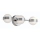 preview thumbnail 13 of 16, AFX Verona LED Vanity Light - White Acrylic Shade 22" - Satin Nickel