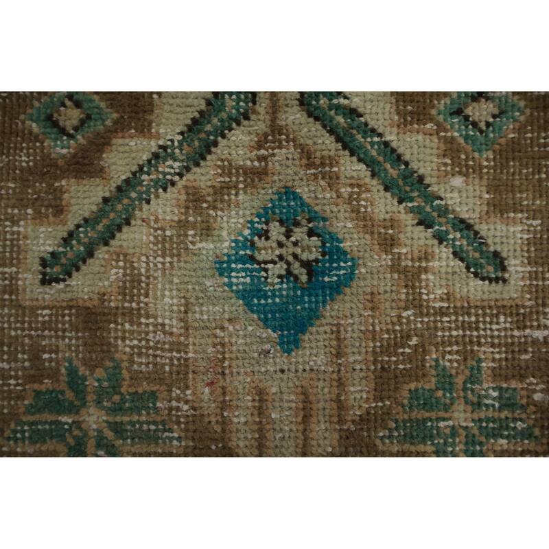 Hand Knotted Oriental 100% Wool Carpet Traditional Medallion Peach Tabriz Area Rug - 12' 3'' X 9' 9''