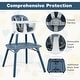 preview thumbnail 4 of 4, 5 in 1 Convertible Highchair w/Removable Tray for Babies & Toddlers