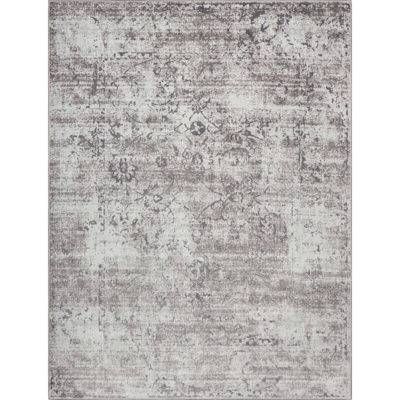 Well Woven Zazzle Thiva Vintage Oriental Floral Pattern Area Rug