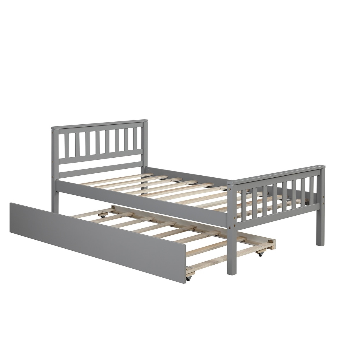 79.12" Platform Bed Frame with Headboard