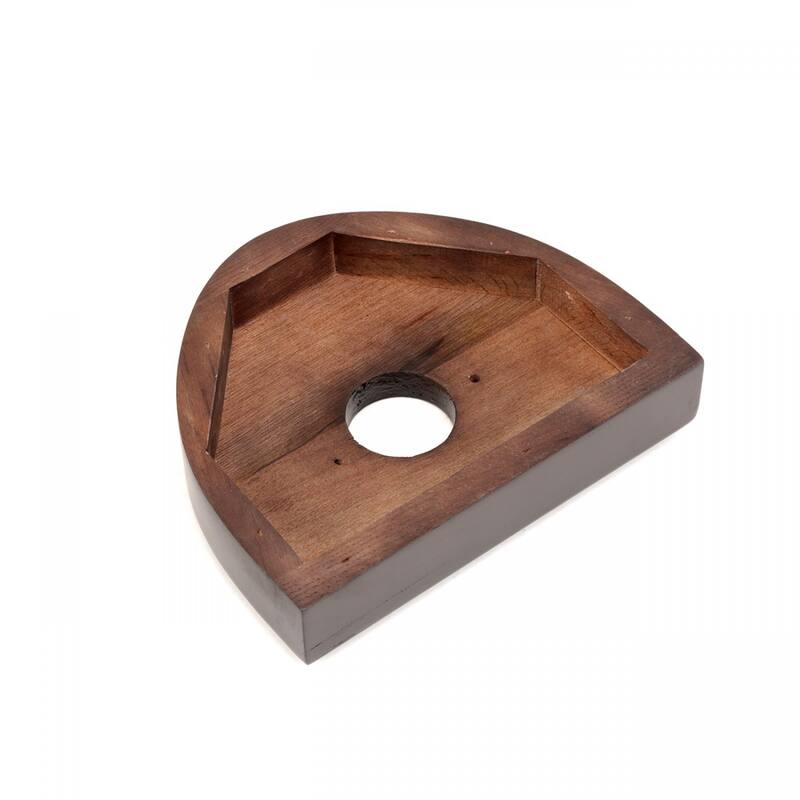 Toilet Part Dark Oak Hardwood for High Tanks Renovators Supply