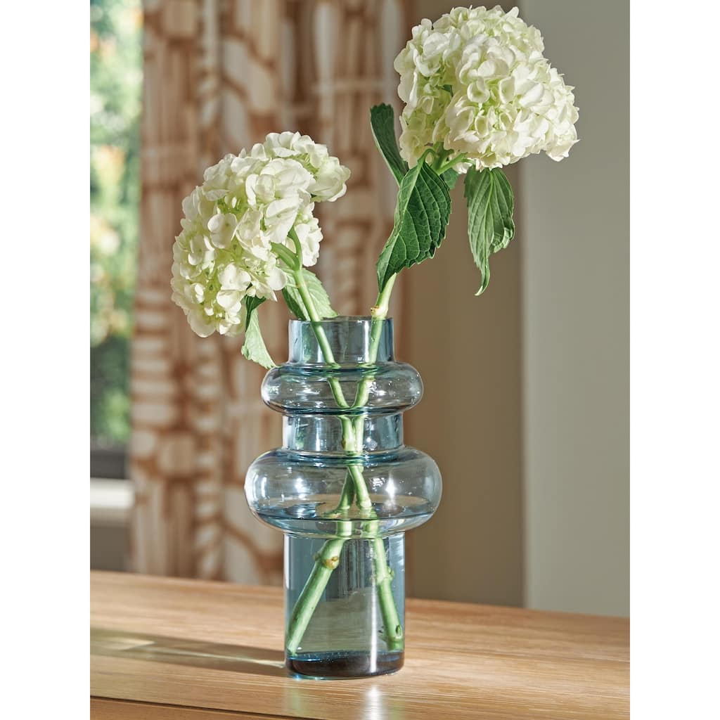 Signature Design by Ashley Vallmen Blue Vase