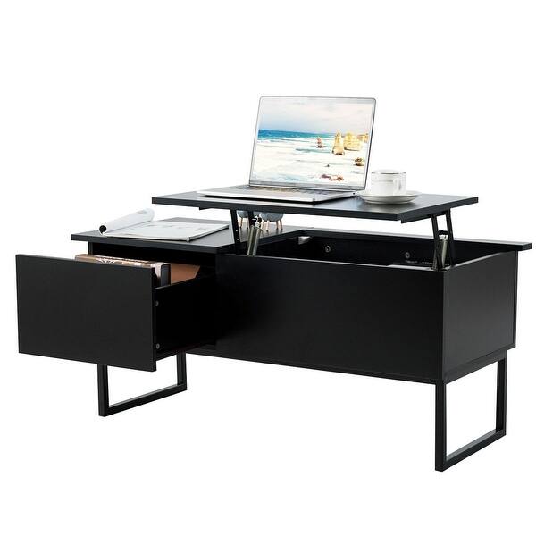 Shop Lift Top Coffee Table W Hidden Compartment Storage Drawer