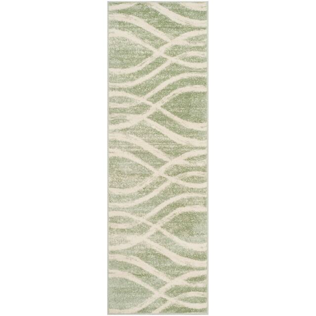 SAFAVIEH Adirondack Lelia Modern Abstract Distressed Rug