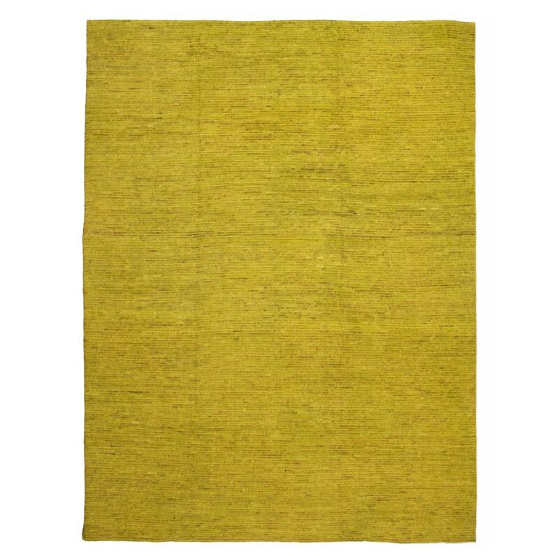 ECARPETGALLERY Hand-knotted Peshawar Ziegler Lime Wool Rug - 10'10 x 13'7 - Lime - 10'10 x 13'7